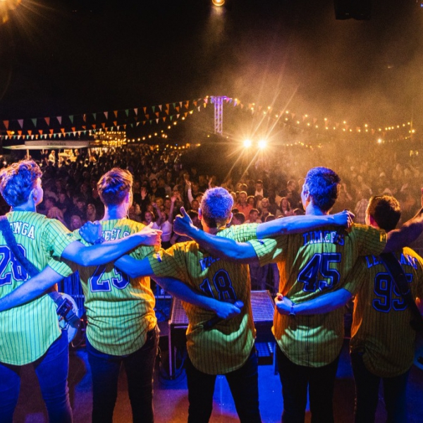 Legends The Band met het publiek Legends The Band met het publiek